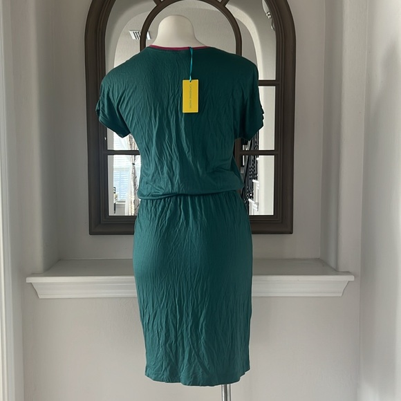 Catherine Andre Botanik Dress, Green Size S New w/Tag - Picture 5 of 10
